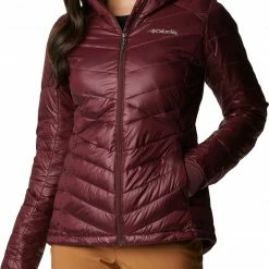 Brand new π Columbia Women's Joy Peak Hooded Jacket Malbec β