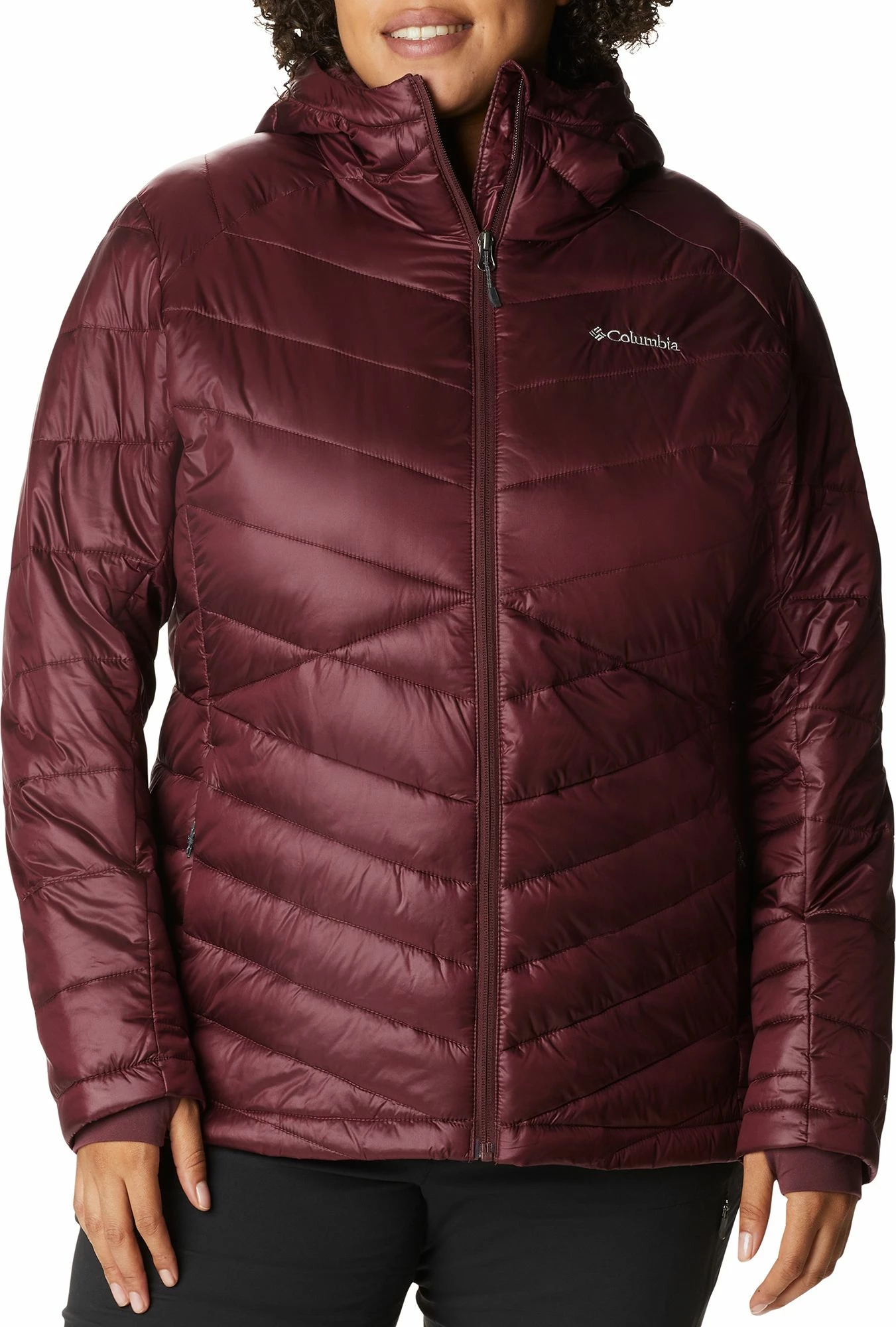Brand new π Columbia Women's Joy Peak Hooded Jacket Malbec β 4 Brand new π Columbia Women's Joy Peak Hooded Jacket Malbec β - Image 2