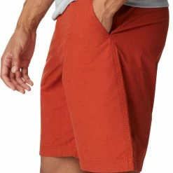 Outlet 🔥 Columbia Men's Washed Out Shorts Dark Sienna 🤩 -Cheap Warm jacket Shop unnamed file 101