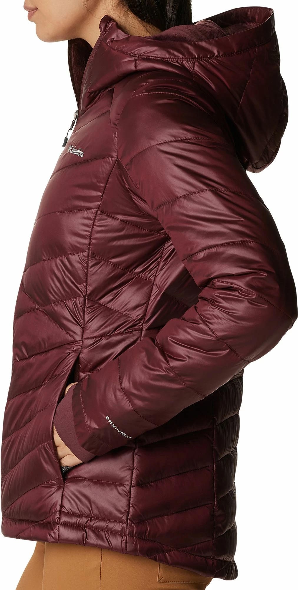 Brand new π Columbia Women's Joy Peak Hooded Jacket Malbec β 6 Brand new π Columbia Women's Joy Peak Hooded Jacket Malbec β - Image 4