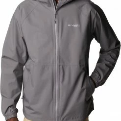 Best reviews of π Columbia Men's Stiff Guide Rain Jacket City Grey π