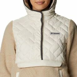 Best Sale 🔔 Columbia Women's Sweet View Fleece Hooded Pullover Stone Grn/cyprss Trd Cmo 😀 -Cheap Warm jacket Shop unnamed file 1094