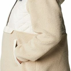 Best Sale 🔔 Columbia Women's Sweet View Fleece Hooded Pullover Stone Grn/cyprss Trd Cmo 😀 -Cheap Warm jacket Shop unnamed file 1097