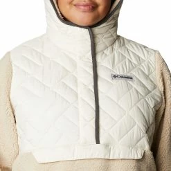 Best Sale 🔔 Columbia Women's Sweet View Fleece Hooded Pullover Stone Grn/cyprss Trd Cmo 😀 -Cheap Warm jacket Shop unnamed file 1098