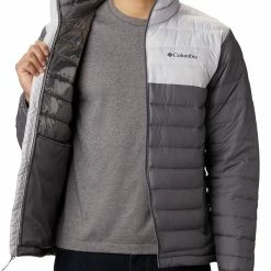 Best Pirce 🎉 Columbia Men's Powder Lite Insulated Jacket City Grey/nimbus Grey 💯 -Cheap Warm jacket Shop unnamed file 1114