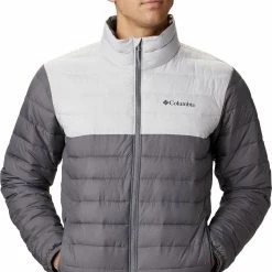 Best Pirce 🎉 Columbia Men's Powder Lite Insulated Jacket City Grey/nimbus Grey 💯 -Cheap Warm jacket Shop unnamed file 1116