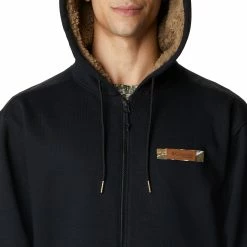 Best Sale 👍 Columbia Men's Roughtail Sherpa Field Hoodie Flax/chalk 💯 -Cheap Warm jacket Shop unnamed file 1122