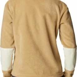 Cheapest ✔️ Columbia Women's Benton Springs Crop Fleece Pullover Chalk/chalk Wolfscape 🥰 -Cheap Warm jacket Shop unnamed file 1148