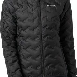 Outlet ✨ Columbia Women's Delta Ridge Down Hooded Jacket Black ⭐