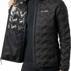 Outlet ✨ Columbia Women's Delta Ridge Down Hooded Jacket Black ⭐ -Cheap Warm jacket Shop unnamed file 1186