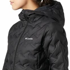 Outlet ✨ Columbia Women's Delta Ridge Down Hooded Jacket Black ⭐ -Cheap Warm jacket Shop unnamed file 1187