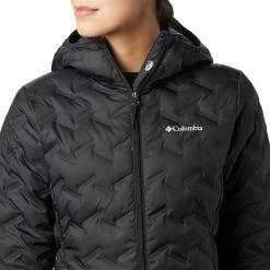 Outlet ✨ Columbia Women's Delta Ridge Down Hooded Jacket Black ⭐ -Cheap Warm jacket Shop unnamed file 1188