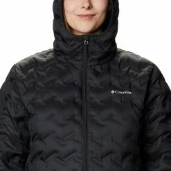 Outlet ✨ Columbia Women's Delta Ridge Down Hooded Jacket Black ⭐ -Cheap Warm jacket Shop unnamed file 1192