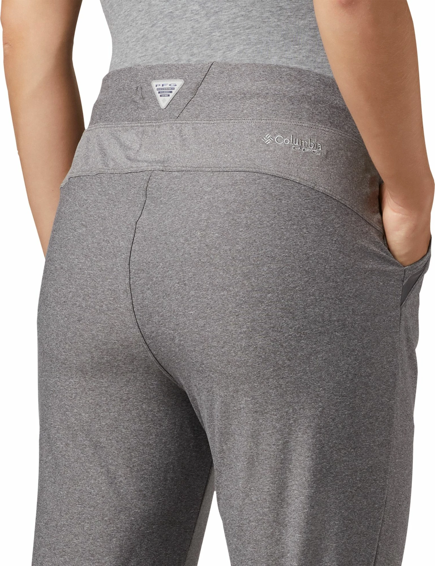 Cheap π Columbia Women's PFG Slack Water Knit Joggers City Grey Heather β 6 Cheap π Columbia Women's PFG Slack Water Knit Joggers City Grey Heather β - Image 4