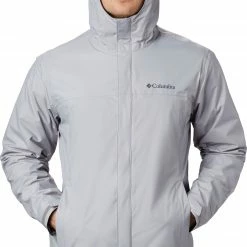 Hot Sale 🌟 Columbia Men's Watertight II Rain Jacket Columbia Grey 🛒 -Cheap Warm jacket Shop unnamed file 1221