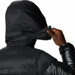 Hot Sale ⌛ Columbia Men's Bulo Point II Down Jacket Black Shiny/black Logo 🎉 -Cheap Warm jacket Shop unnamed file 1287