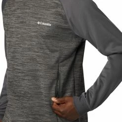 Promo 🌟 Columbia Men's Tech Trail Midlayer Crew Sweatshirt Stone Green 🔥 -Cheap Warm jacket Shop unnamed file 1293