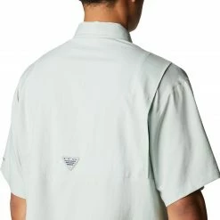 Promo 🎁 Columbia Men's PFG Tamiami II Short Sleeve 👚 Shirt Light Jade 🧨 -Cheap Warm jacket Shop unnamed file 133