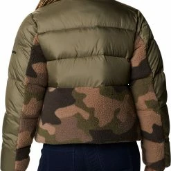 Best Pirce 🧨 Columbia Women's Leadbetter Point Sherpa Hybrid Jacket Stone Grn/cyprss Md Cmo 🛒 -Cheap Warm jacket Shop unnamed file 1340