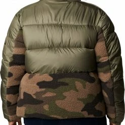 Best Pirce 🧨 Columbia Women's Leadbetter Point Sherpa Hybrid Jacket Stone Grn/cyprss Md Cmo 🛒 -Cheap Warm jacket Shop unnamed file 1345