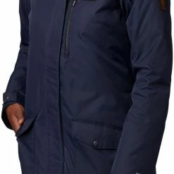Brand new π Columbia Women's Suttle Mountain Long Insulated Jacket Dark Nocturnal π―