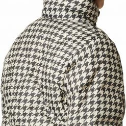 New 😉 Columbia Women's Icy Heights II Down Jacket Chalk Houndstooth Print ⭐ -Cheap Warm jacket Shop unnamed file 1373
