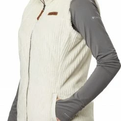 Hot Sale 👍 Columbia Women's Fire Side Sherpa Vest Jacket Shark Stripe 🌟 -Cheap Warm jacket Shop unnamed file 1382