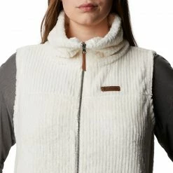 Hot Sale 👍 Columbia Women's Fire Side Sherpa Vest Jacket Shark Stripe 🌟 -Cheap Warm jacket Shop unnamed file 1388