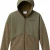 Cheapest 👏 Columbia Kids' Out-Shield™ Dry Fleece Full Zip For Girls' Stone Green/new Olive ✔️ -Cheap Warm jacket Shop unnamed file 1389