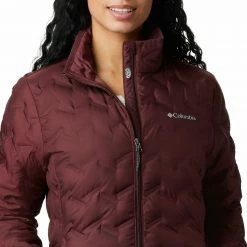 Hot Sale 😍 Columbia Women's Delta Ridge Down Insulated Jacket Malbec 👍 -Cheap Warm jacket Shop unnamed file 1420