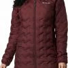 Hot Sale 🌟 Columbia Women's Delta Ridge Long Down Jacket Malbec 👏 -Cheap Warm jacket Shop unnamed file 1421