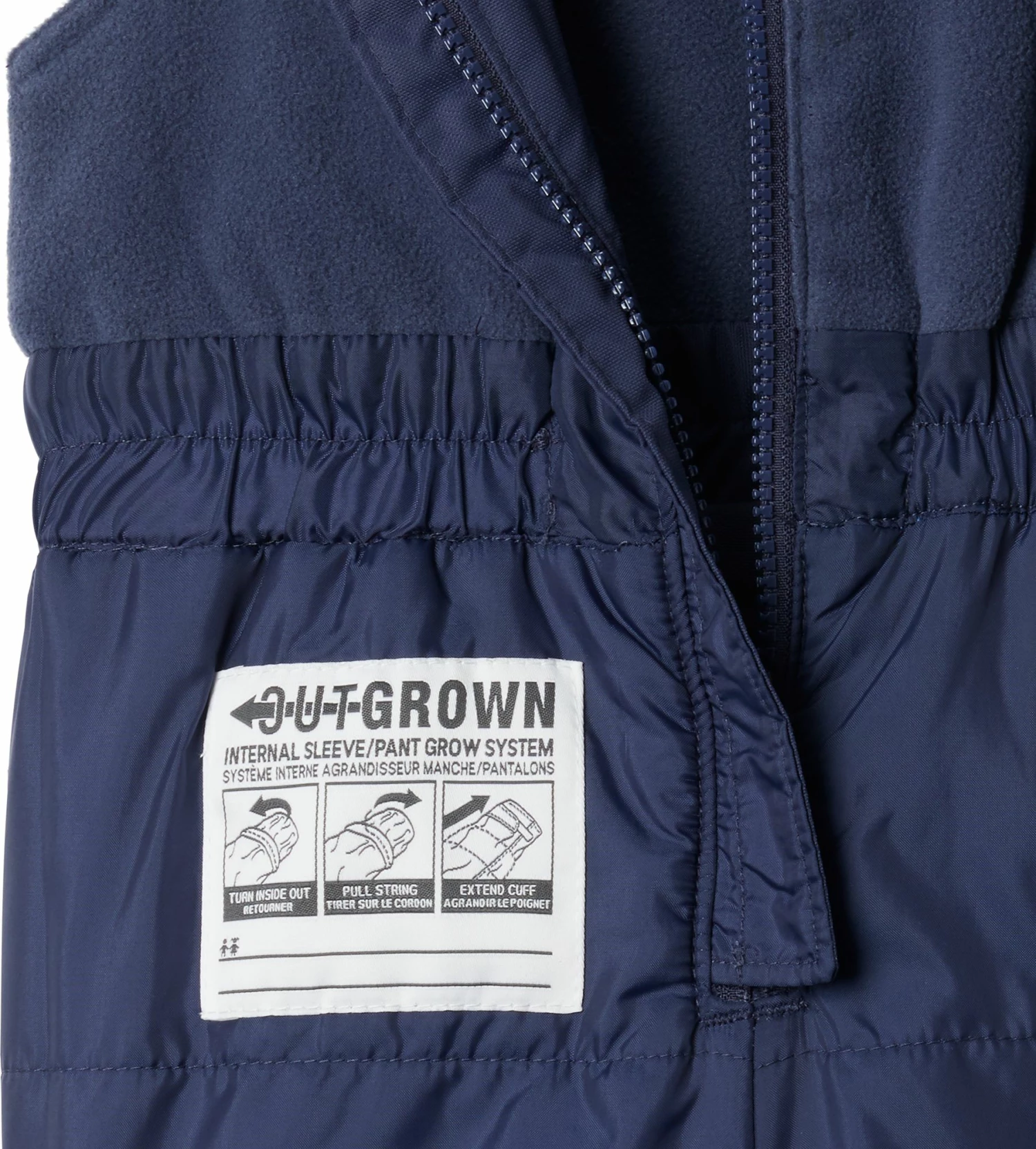 New β Columbia Youth Buga Jacket And Snow Bib Set For Girls' Lapis Blue Dotscape/plum π 8 New β Columbia Youth Buga Jacket And Snow Bib Set For Girls' Lapis Blue Dotscape/plum π - Image 6