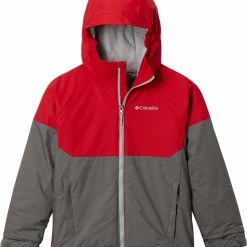 Coupon 🔔 Columbia Boys' Toddler Alpine Action II Winter Jacket For Girls' City Grey Hthr/mtn Red 🔥