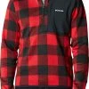 Flash Sale 😉 Columbia Men's Sweater Weather Printed 1/2 Zip Pullover Mountain Red Buf Print 💯 -Cheap Warm jacket Shop unnamed file 1556