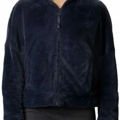 Outlet 🌟 Columbia Women's Bundle Up Reversible Full Zip Fleece Dark Nocturnal/nocturnal 👏