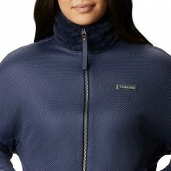 Outlet 🌟 Columbia Women's Bundle Up Reversible Full Zip Fleece Dark Nocturnal/nocturnal 👏 -Cheap Warm jacket Shop unnamed file 1583