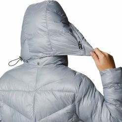 Best Sale ❤️ Columbia Women's Peak To Park II Insulated Hooded Jacket Tradewinds Grey 😀 -Cheap Warm jacket Shop unnamed file 1594