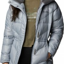 Best Sale ❤️ Columbia Women's Peak To Park II Insulated Hooded Jacket Tradewinds Grey 😀 -Cheap Warm jacket Shop unnamed file 1596