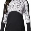 Brand new 🎁 Columbia Women's Winter Power 1/4 Zip Knit Pullover Black/white Typo Print 🌟 -Cheap Warm jacket Shop unnamed file 1615