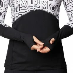 Brand new 🎁 Columbia Women's Winter Power 1/4 Zip Knit Pullover Black/white Typo Print 🌟 -Cheap Warm jacket Shop unnamed file 1619