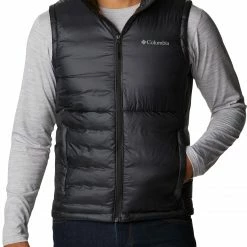 Coupon 🔔 Columbia Men's Infinity Summit Double Wall Down Vest Black 👍