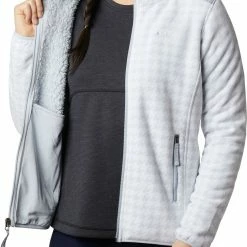 Outlet 🎁 Columbia Women's Winter Pass Print Fleece Full Zip Hooded Jacket Cirrus Grey/small Houndst 🌟 -Cheap Warm jacket Shop unnamed file 1637