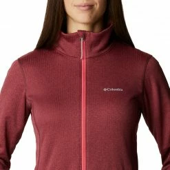 Outlet ⭐ Columbia Women's Park View Grid Full Zip Fleece Jacket Bright Geranium Heather 🔔 -Cheap Warm jacket Shop unnamed file 1685