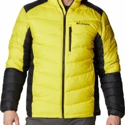 Cheapest 🧨 Columbia Men's Labyrinth Loop™ Omni-Heat™ Infinity Insulated Hooded Jacket Laser Lemon/black 😀