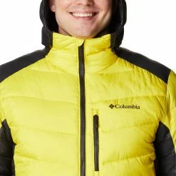 Cheapest 🧨 Columbia Men's Labyrinth Loop™ Omni-Heat™ Infinity Insulated Hooded Jacket Laser Lemon/black 😀 -Cheap Warm jacket Shop unnamed file 1717