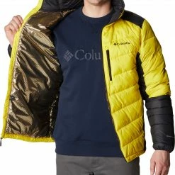 Cheapest 🧨 Columbia Men's Labyrinth Loop™ Omni-Heat™ Infinity Insulated Hooded Jacket Laser Lemon/black 😀 -Cheap Warm jacket Shop unnamed file 1719