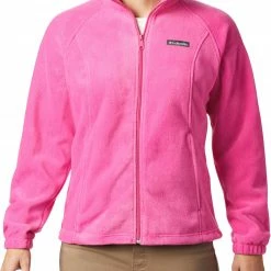 Top 10 🔔 Columbia Women's Tested Tough In Pink Benton Springs Full Zip Jacket Pink Ice 🤩