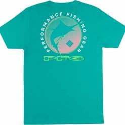 Buy 🎉 Columbia Men's Finny Short Sleeve Graphic T-Shirt Bright Aqua 😀 -Cheap Warm jacket Shop unnamed file 177