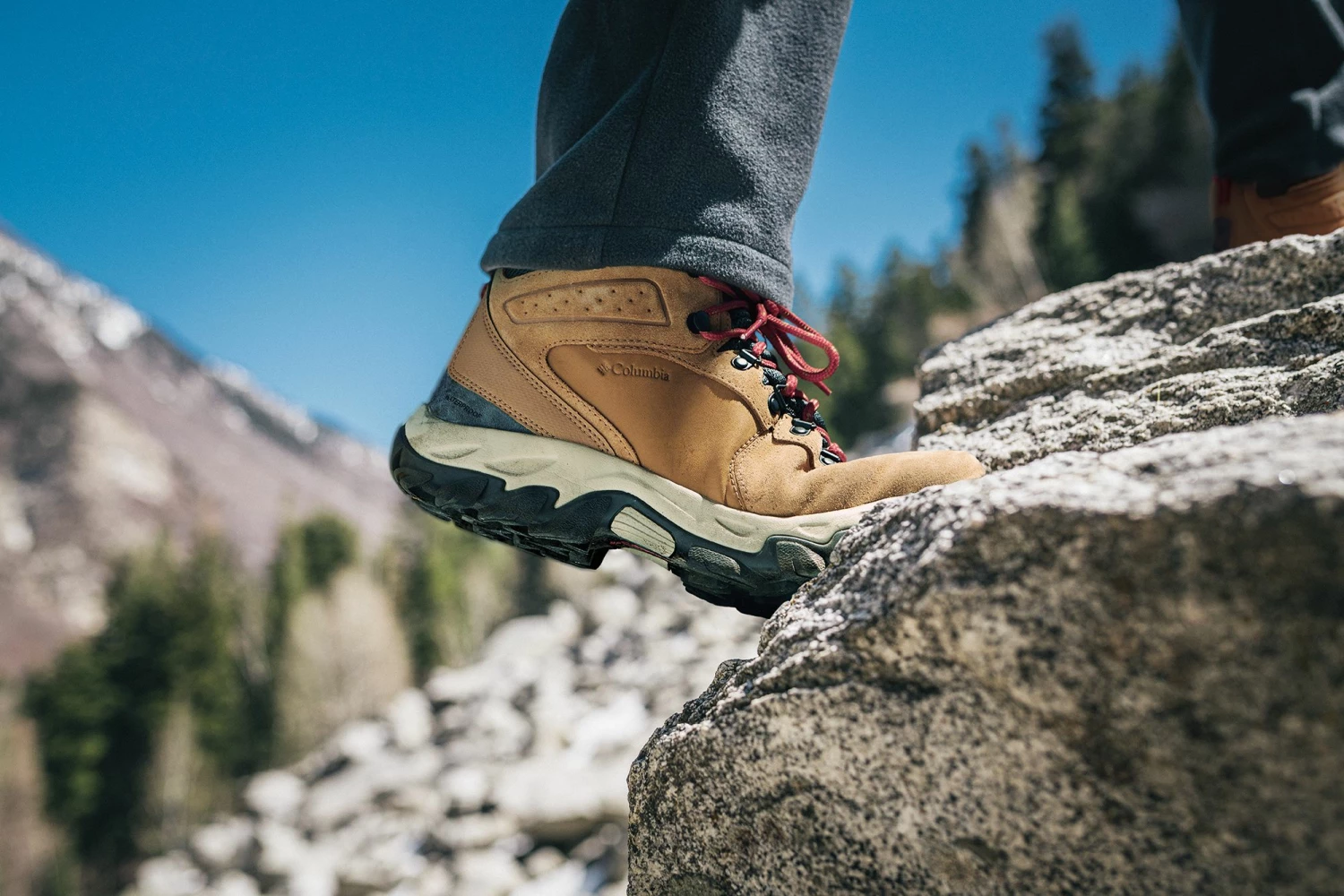 Brand new β¨ Columbia Men's Newton Ridge Plus II Suede Waterproof Hiking π₯Ύ Boots Nori/orange π 5 Brand new β¨ Columbia Men's Newton Ridge Plus II Suede Waterproof Hiking π₯Ύ Boots Nori/orange π - Image 3
