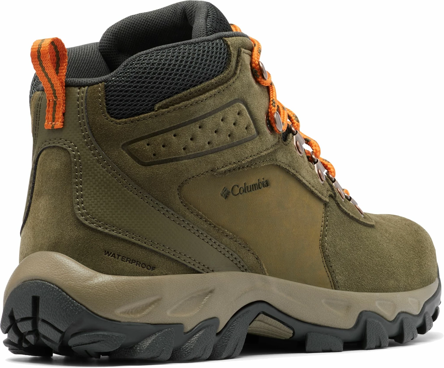 Brand new β¨ Columbia Men's Newton Ridge Plus II Suede Waterproof Hiking π₯Ύ Boots Nori/orange π 10 Brand new β¨ Columbia Men's Newton Ridge Plus II Suede Waterproof Hiking π₯Ύ Boots Nori/orange π - Image 8